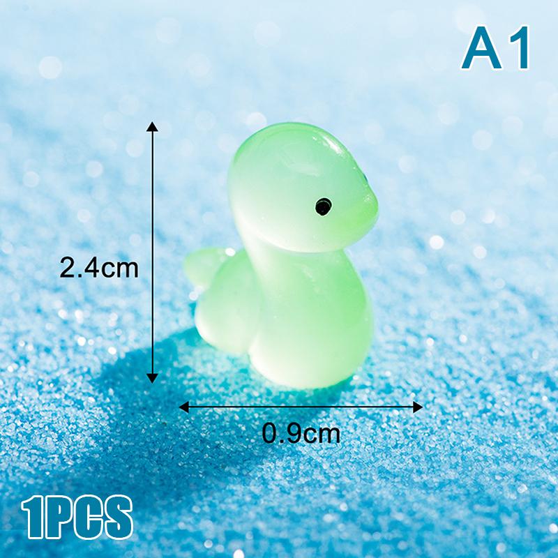 Luminous Marine Animal Ornament Mini Glow Animal Pendant Micro Fish Tank Crab Dolphin Octopus Decoration Landscape