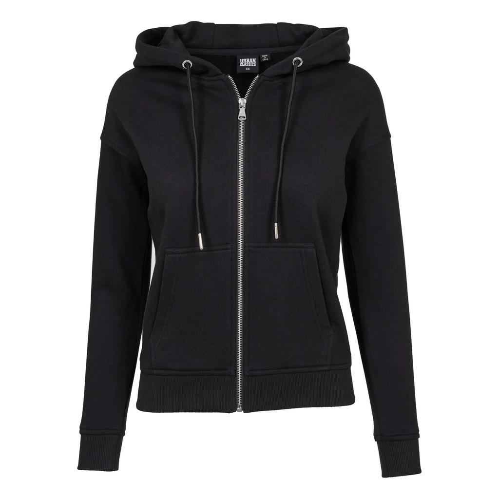 Urban Classics Womens/Ladies Full Zip Hoodie