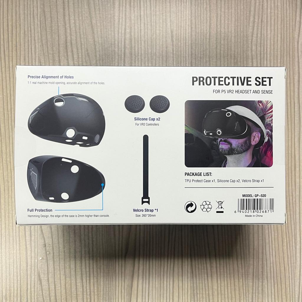 Силиконовый защитный чехол для шлема PS VR2, полноразмерная защитная крышка для гарнитуры VR, устойчивая к царапинам, моющаяся, для аксессуаров PS VR2
