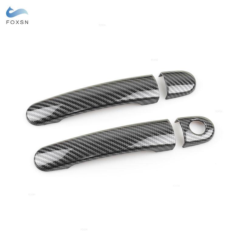 Car-styling Exterior Door Handle Covers Trim For VW Golf 4 Jetta Bora MK4 1999-2004 Rabbit A4 1J Passat B5 1997-2005 Polo Lupo