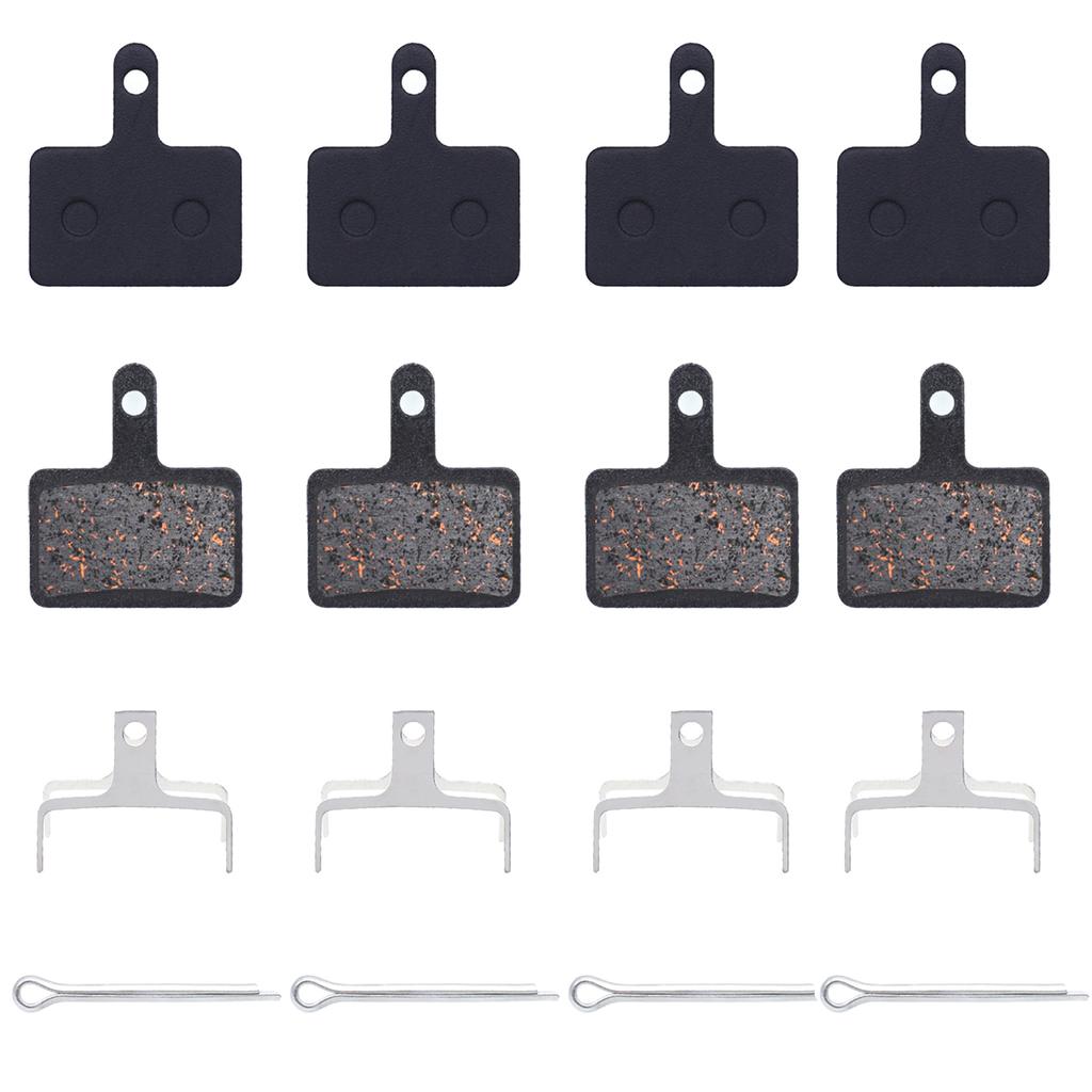 4 пары велосипедных тормозных колодок, запасные колодки дискового тормоза для горного велосипеда для M355