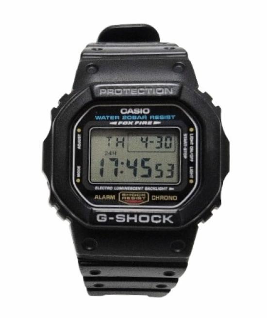 Casio Спортивные мужские часы G-SHOCK DW-5600E-1, Черные