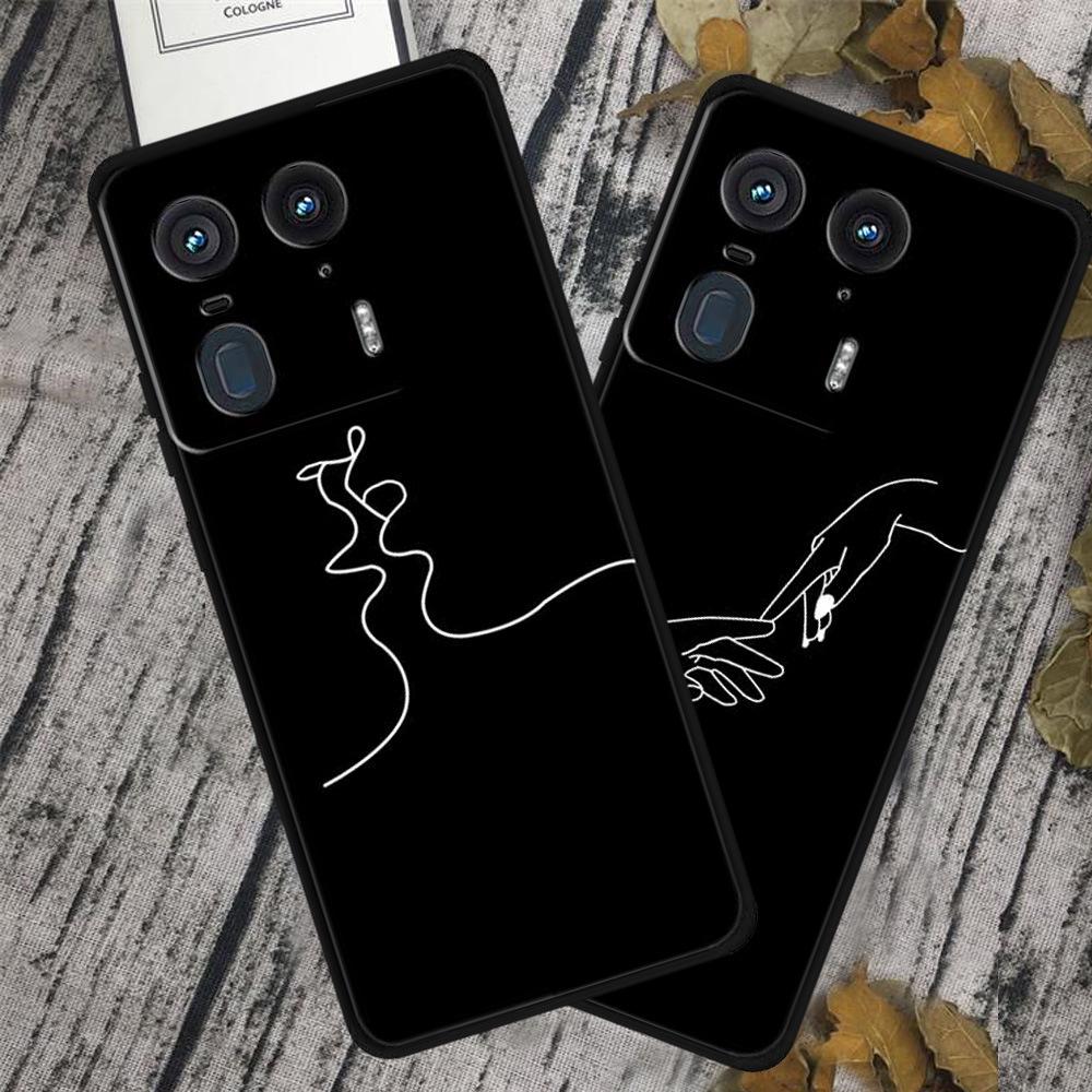 Чехол для телефона Moto Edge 50 Ultra X50 Ultra 5G - Простой цветной дизайн из ТПУ