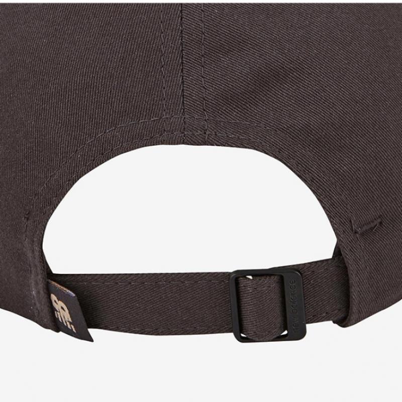 New Balance Hat Eqs Nbgddfl803 60 Двухцветная мягкая бейсболка с вышивкой