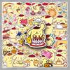 Набор наклеек Sanrio с персонажем Помпомпурин (50 шт.) - Японское аниме граффити, HD для изготовления открыток, Наклейки для ноутбука