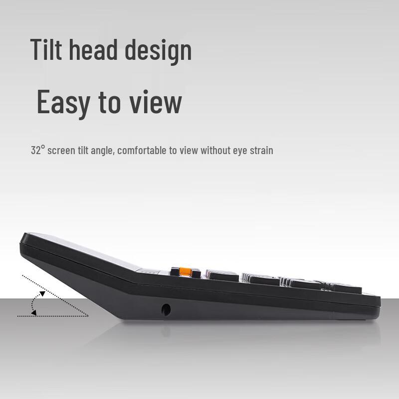 Deli 12-Digit Voice Calculator