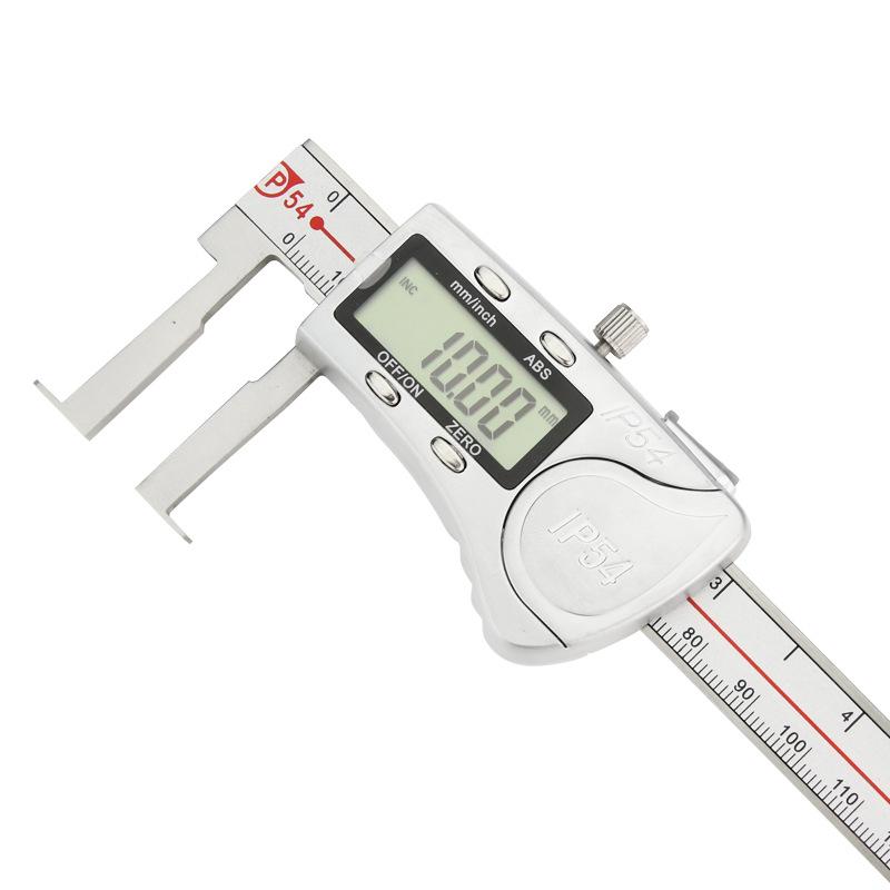 Digital Vernier Caliper for Inner Groove & Hole Measurement, 10-150mm