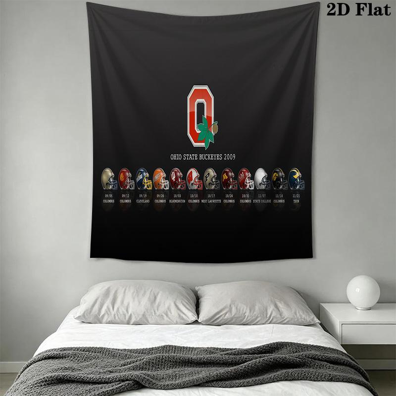 Urban Warfare Ohio State Football Dominance Threepiece Set 1 Duvet Cover 2 Pillowcase Without Core Soft And Comfortable
