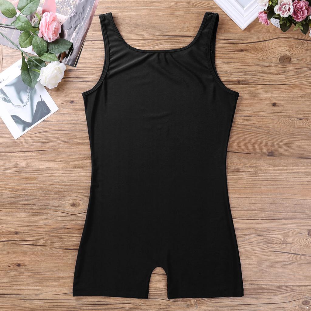 Мужской эластичный цельный комбинезон без рукавов для занятий спортом в тренажерном зале, танцевальный велосипедный комбинезон