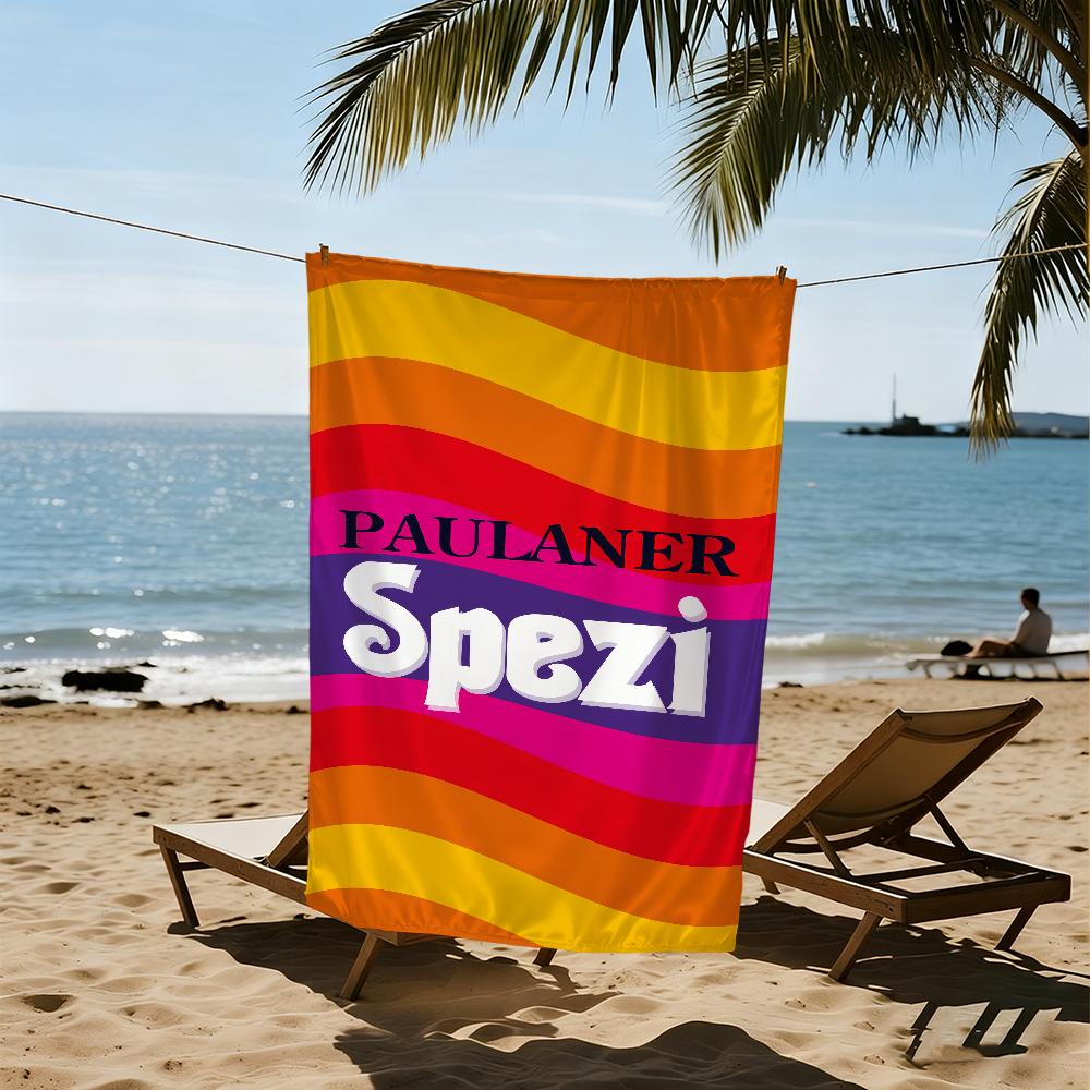 P-Paulaner S-Spe-zi Towel Large Quick-Drying Microfiber soft Beach Towel for Travel Fitness Sauna Bathing Camping