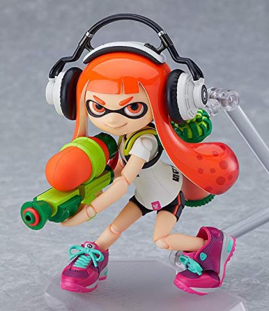 Figma Splatoon Girl DX Edition окрашенная подвижная фигурка Splatoon/Splatoon2 немасштабированная ABS&PVC