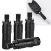4Pcs New Fashion Metal Fishing Rod Pod Connectors Quick Release Bite Alarms Adapters Black