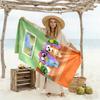 Bluey Beach Towel Soft Durable Quick-Dry Comfortable Lightweight