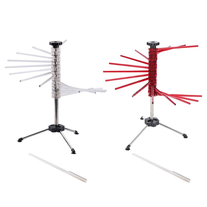 Кухонная складная полка с вентилятором, сушилка для свежих макарон, многорычажная с поддержкой для сушки макарон, бытовой повар из нержавеющей стали