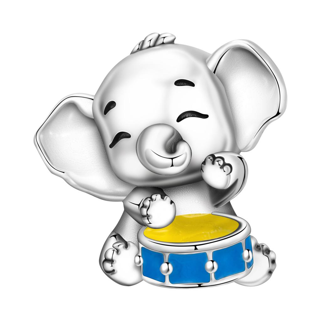 Orstarry 925 Silver Cute Monkey Beads Charm Bracelet Trendy Animal Jewelry DIY Party Gifts