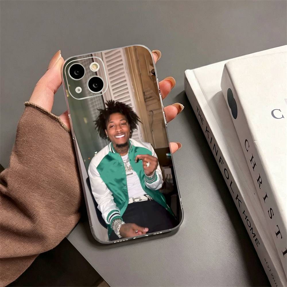 Чехол для телефона рэпера YoungBoy Never Broke Again для iPhone 17, 16, 15, 14, 13, 12, 11 Plus, Pro Max Мягкий прозрачный чехол