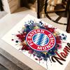 Fc Bayern Munich Fan Art Area Rug Design for Dormitory Kitchen Dining Room Game Room Antislip Carpet Anime Office Decor Birthday/Christmas Gift