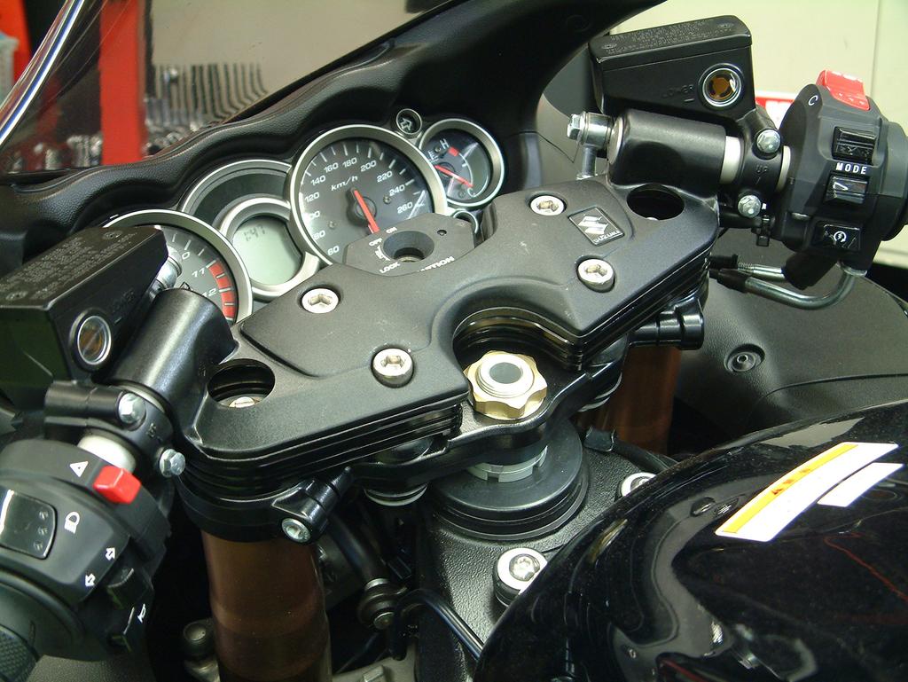 POSH FAITH принадлежности для мотоциклов Position Up Spacer черный GSX1300R Hayabusa 2008~2016 184060-06