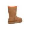 UGG Классические короткие ботинки на молнии с логотипом 'Chestnut' Женские 1144035-CHE