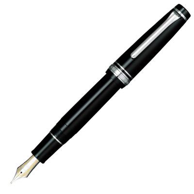 Перьевая ручка Sailor Professional Gear, Medium, Серебристый, Черный, Перо, 11-2037-420