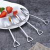 Dessert Spoon Stainless Steel Ice Cream Spoon Cake Spoon Mixing Spoon Creative Tableware