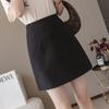 Летняя женская юбка миди с высокой талией 2024 - Облегающая, Не просвечивающая, Универсальная мини-юбка А-силуэта в обтяжку