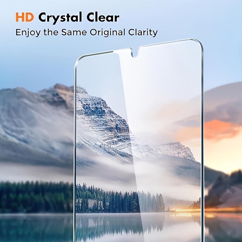 4 шт. Премиальное закаленное стекло для Samsung Galaxy S26 S25 Edge S24 Ultra S23 S22 S21 Plus FE Note20 Защитная пленка для экрана Стекло для разблокировки по отпечатку пальца