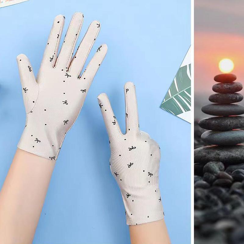 Женские перчатки-митенки для вождения, солнцезащитные перчатки, женские летние дышащие эластичные перчатки для защиты от солнца для леди, девушки