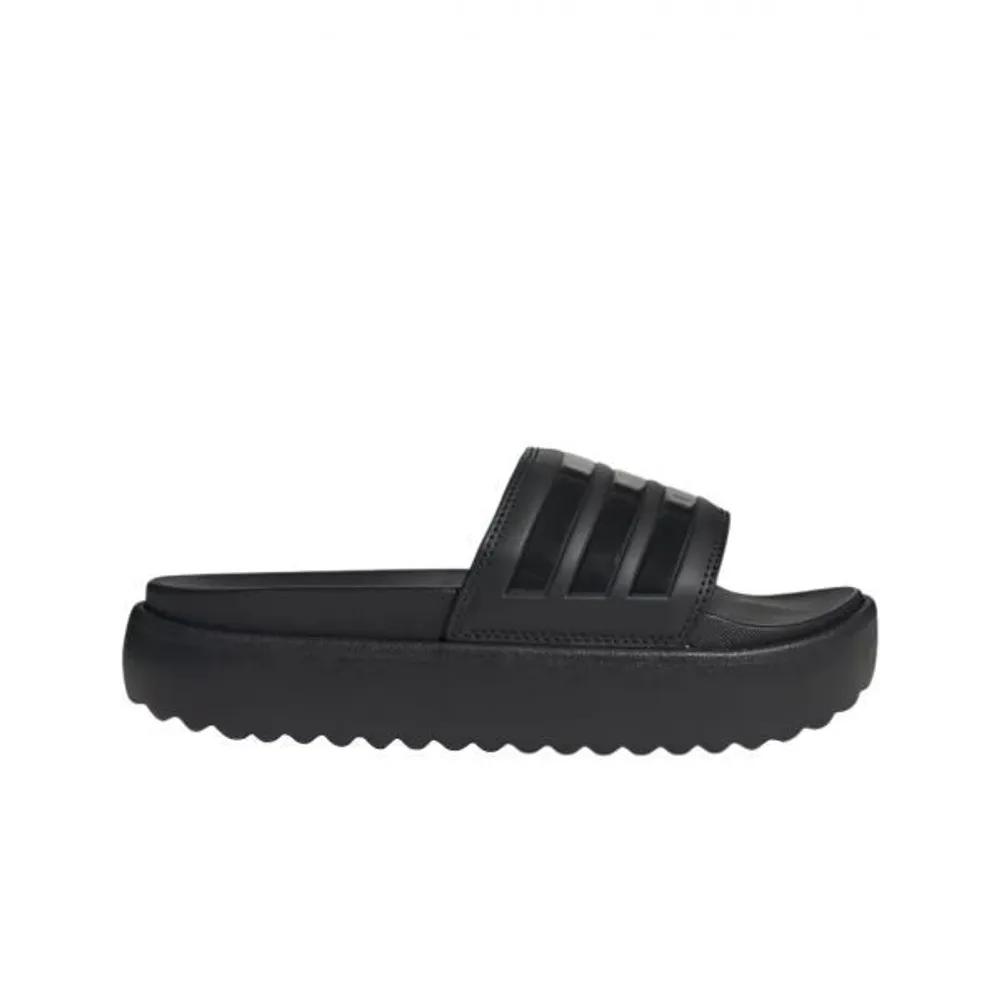 Adidas Adilette Платформа Шлепанцы Базовый Черный