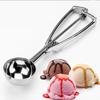 Stainless Steel Spring Handle Ice Cream Scoop Spherical Ball Maker Fruit Digger for Kitchen Tools