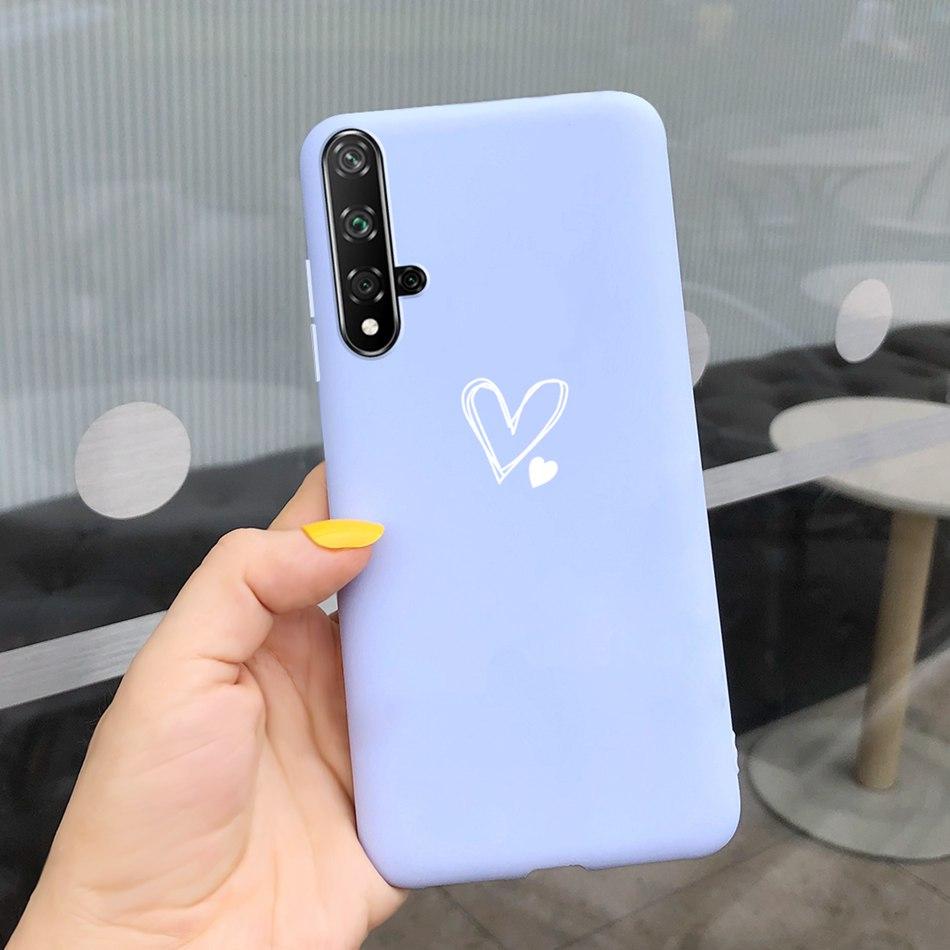 Чехол для Huawei Nova 5T Красивая Девушка Цветок Чехол для Телефона Для Huawei Nova5T YAL-L21 Мягкий Силикон Ударопрочная Задняя Крышка Бампер