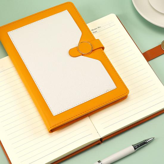 Записная книжка формата А5 из искусственной кожи для мужчин и женщин в твердом переплете с магнитной застежкой