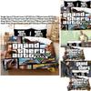 Постельное белье Grand Theft Auto, мультяшный пододеяльник и наволочки в современном стиле для декора спальни