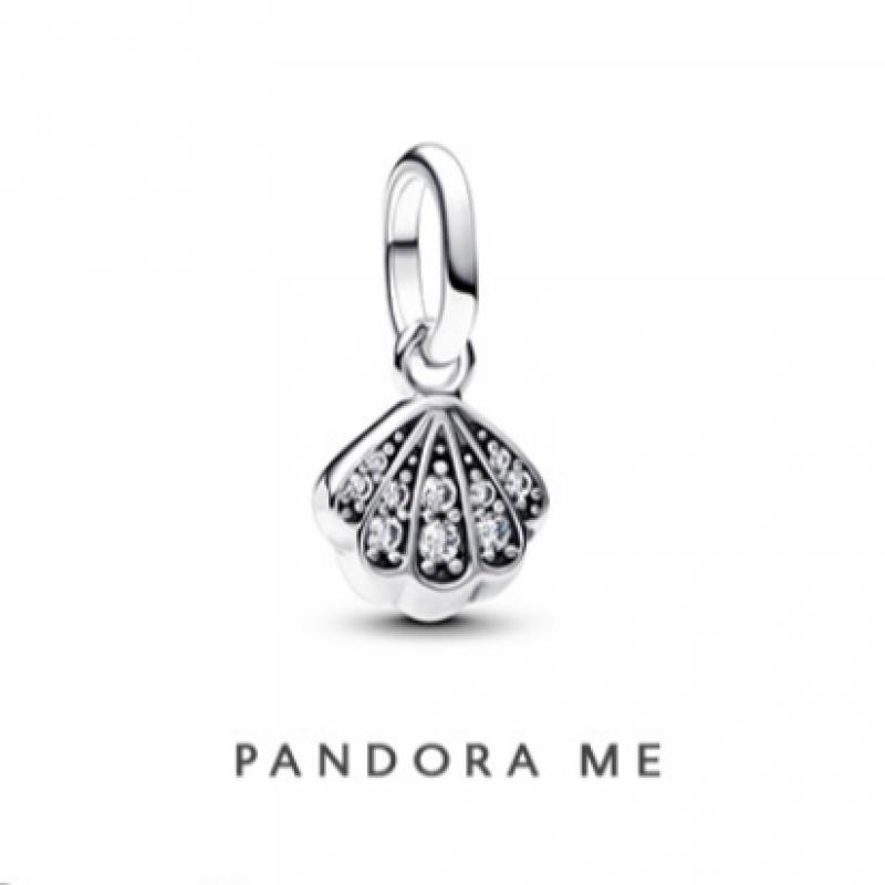 Pandora Искрящийся Мини-подвеска Ракушка 793855c01