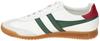 Gola Classics Men's Torpedo Leather Trainers White/evergreen/deep Red