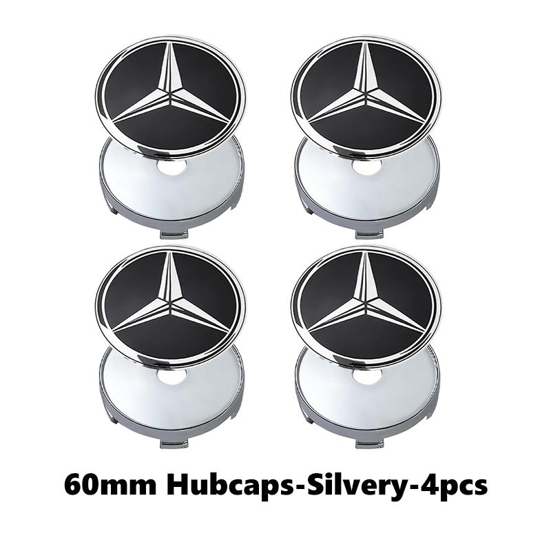 AABIA1 For Benz Car Logo Wheel hub Center Cap Badge covers sticker Decals Styling Accessories AMG Exclusive A C E R V Class CLA CLS