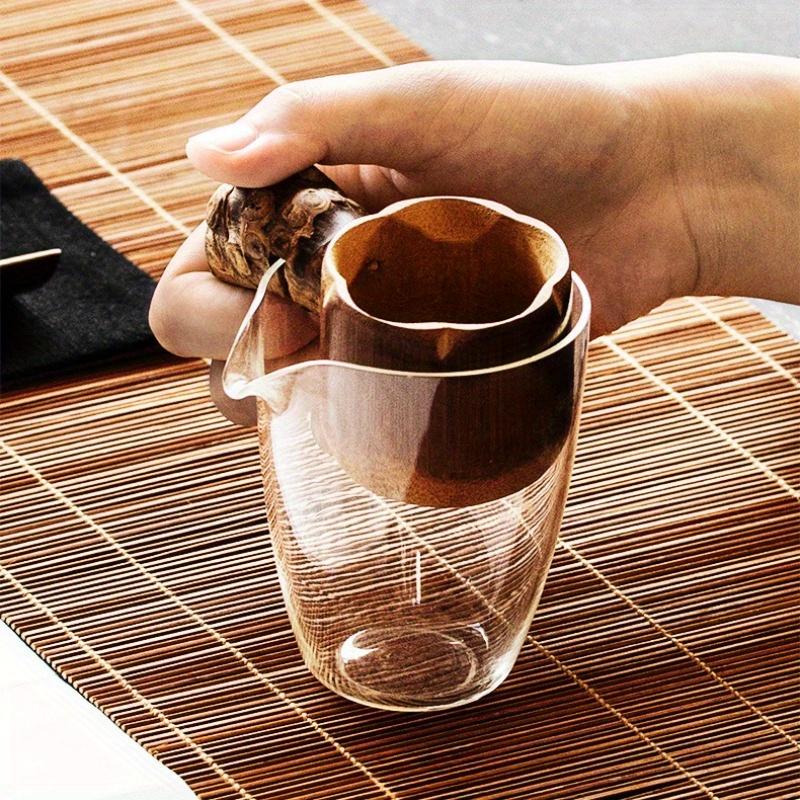 1PC Bamboo Tea Strainer Infuser Filter Infusor Tea Tools Sieve for Tea Brewing Drinkware Accessories Colander Gadgets