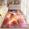 Love warmth teddy bears roses carpet Yoga living room room decor children's crawling mat doormat area rug games mat