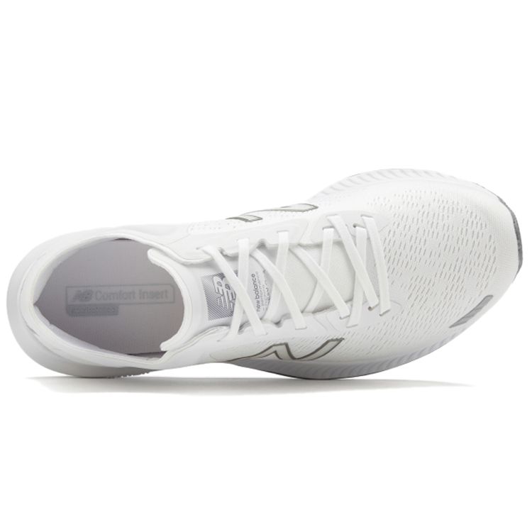 New Balance NB Pesu Удобная ткань Дышащие Легкие Низкие Тренировочные Кроссовки для Бега Мужские кроссовки Белые MPESUCW