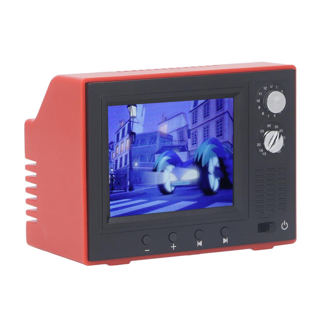 Кукольный телевизор в ретро-стиле, миниатюрный игровой телевизор, высокая имитация мебели для кукольного дома