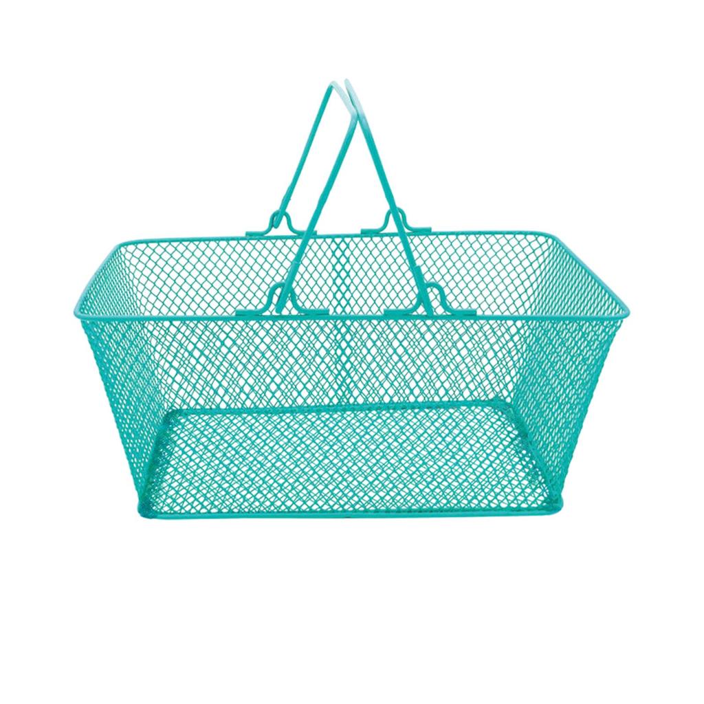 Shopping Basket Sturdy Supermarket Carry Basket for Bar Retail Store Grocery