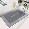 Bathroom Floor Mat Diatom Mud Absorbent Mat Quick Drying Bathroom Non-slip Mat Foot Mat Bathroom Toilet Carpet Door Mat