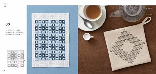 Японская книга по вышивке крестом (Японский стильный дизайн)