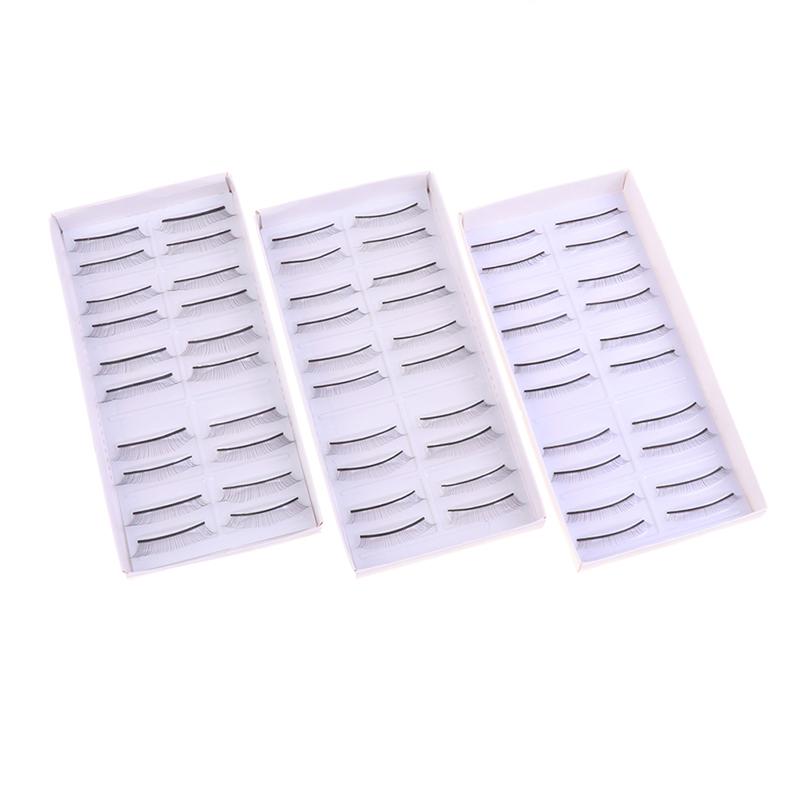 10 пар тренировочных ресниц, принадлежности для наращивания ресниц, тренировочная полоска для накладных ресниц