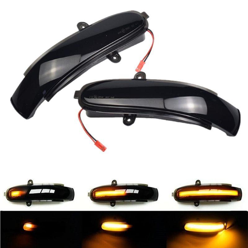 A2038201521 For Mercedes Benz C Class W203 S203 CL203 2PCS LED Dynamic Turn Signal Light Side Rearview Mirror Sequential Lamp