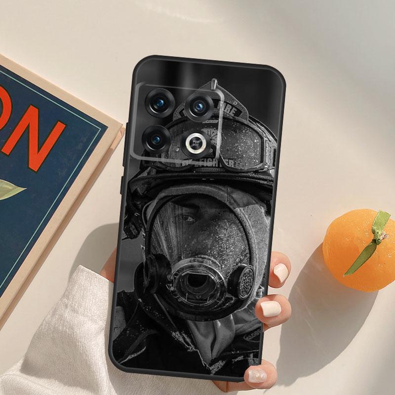 Firefighter Heroes Fireman Cool Case For OnePlus 13R 12R 10R 13T 10T 11 12 13 15 OnePlus Nord 5 CE 2 3 4 Lite N20 N30 Cover