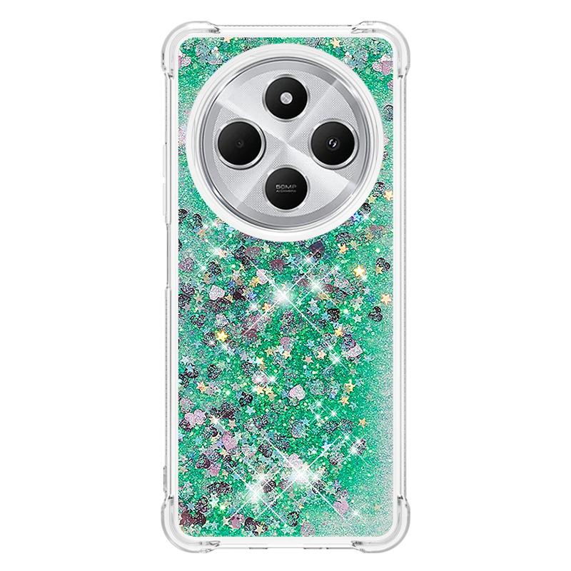 Чехол для Xiaomi Redmi 14C на Funda Xiaomi Redmi 14C Чехол Glitter Dynamic Liquid Чехол для Xiomi Redmi14C Чехлы для телефонов Coque