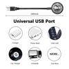 ABS LED Car Roof Light Adjustable USB Decorative Lamp New Ambience Light  Car Interior