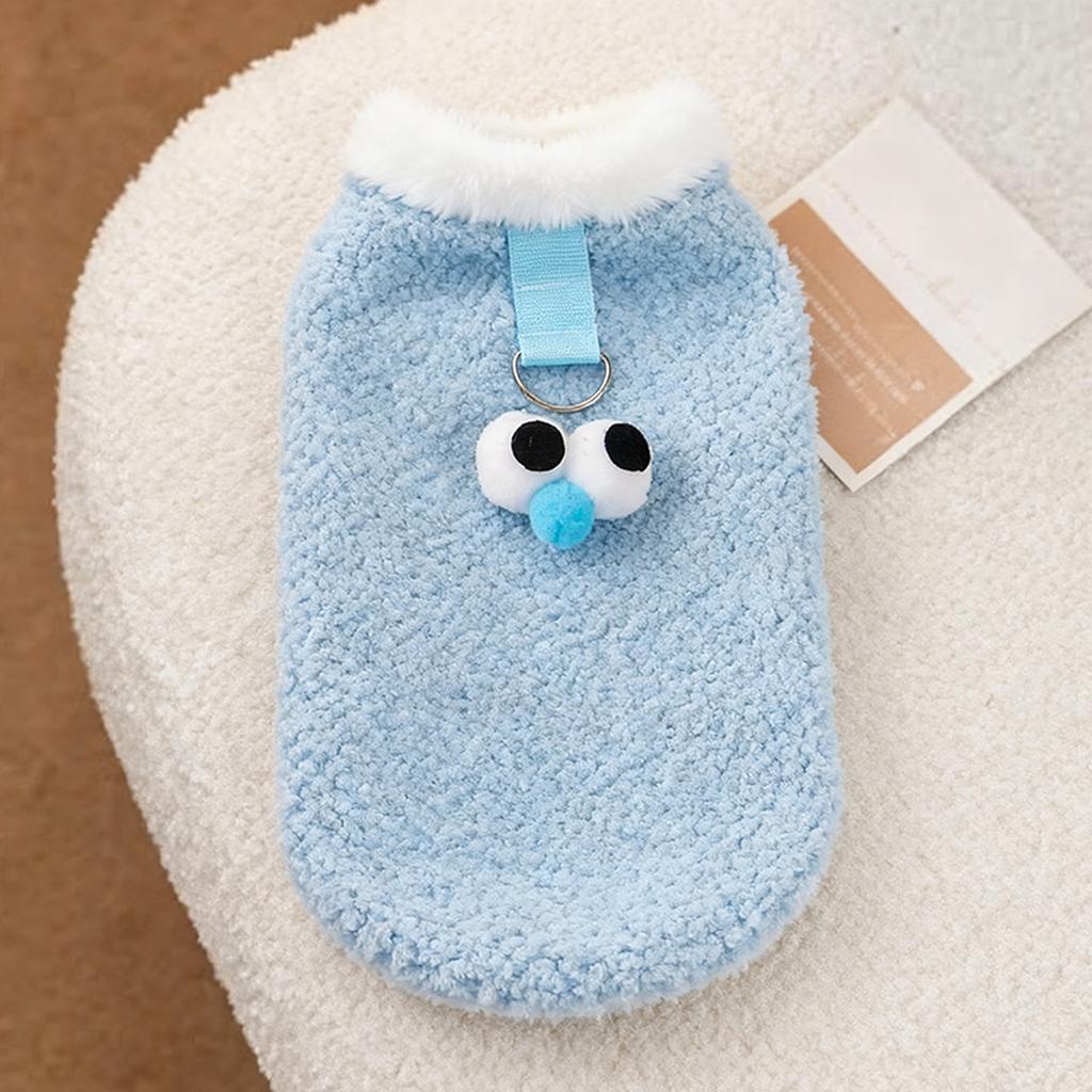 Утепленная Новогодняя Одежда для Питомцев Зимняя Для Щенка Корги (Милые Большие Глаза)