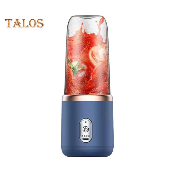 Ручная соковыжималка с 6 лезвиями из нержавеющей стали, 21000 об/мин, высокоскоростная, малошумная, перезаряжаемая, беспроводной миксер для фруктов, соковыжималка